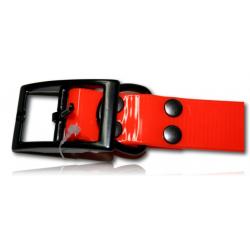 COLLIER CLIP RAPIDE BIOTHANE ORANGE 600X25X2.6CM