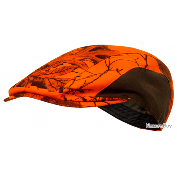 Casquette plate Eagle orange DEERHUNTER