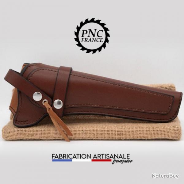 PNC FRANCE - Holster / Etuis Remington 1858 New Model Army, ou modle similaire. Marron