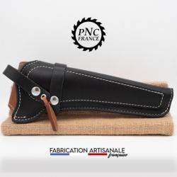 PNC FRANCE - Holster / Etuis Remington 1858 New model Army, ou modèle similaire. Noir