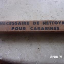 boite pour entretien carabine 14mm incomplete