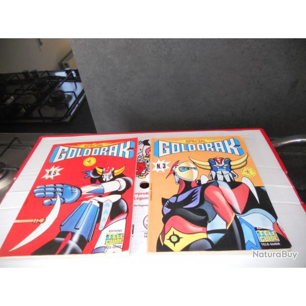 Special Goldorak N3-5-8-11 et 5-1978- Editions Tl-Guide - Toei Animation Dynamic