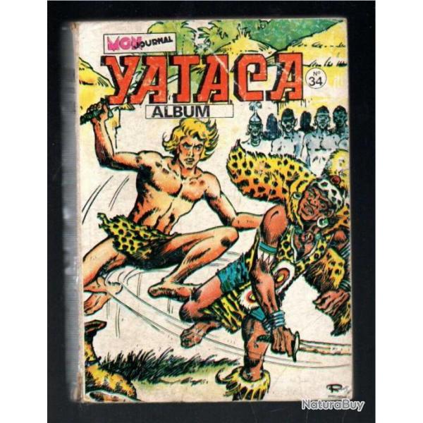 yataca album 34 (123, 124, 125) comic's , bd de presse