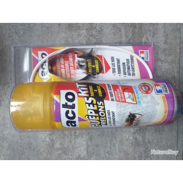 bombe insecticide spciale guepes et frelons    kit toiture et comble