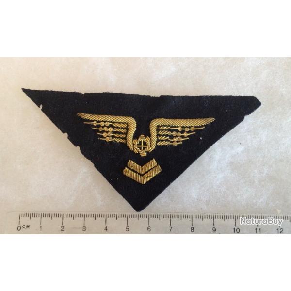 FRANCE ARMEE DE L'AIR -Insigne de spcialit Aronautique Militaire Mcanicien brevet 1939
