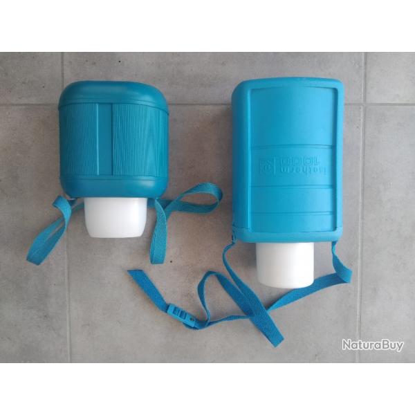 Lot de 2 bouteilles isothermes