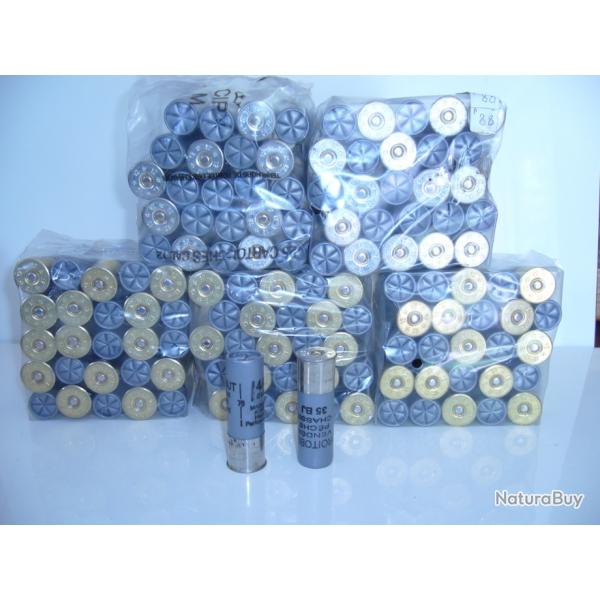 CARTOUCHE CALIBRE 12  ACIER N2+3- 4