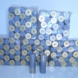 LOT DE CARTOUCHE CALIBRE 12  ACIER N° 2+3 - 3  35-36 BJ