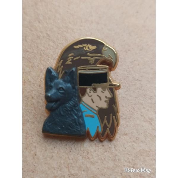 PINS GENDARMERIE NATIONALE MAITRE CHIEN PSIG AIGLE