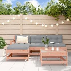 Salon de jardin 5 pcs bois massif douglas