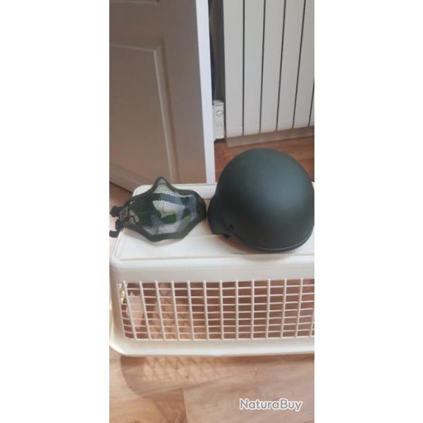 Vends casque airsoft et stalker