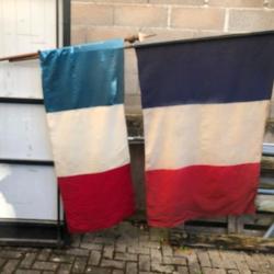 2 drapeaux France début du 20ème siècle