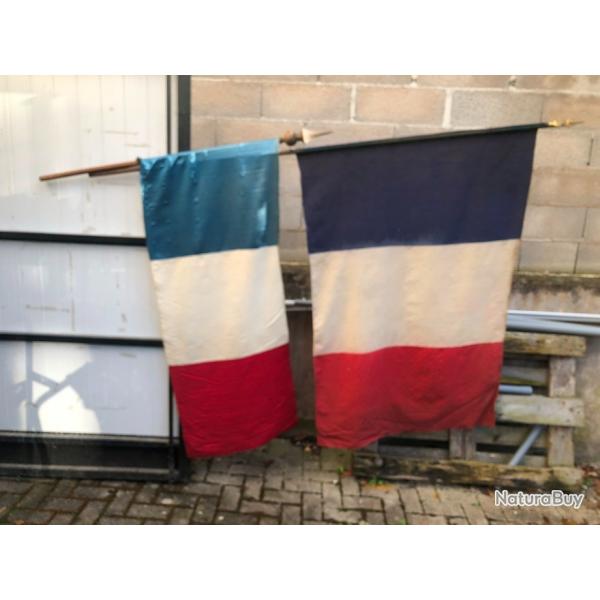 2 drapeaux France dbut du 20me sicle