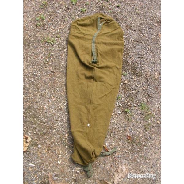 WW2 US SAC DE COUCHAGE MILITAIRE " BAG SLEEPING WOOL " AMRICAIN DAT 7 DEC 1944 AVEC TIQUETTES