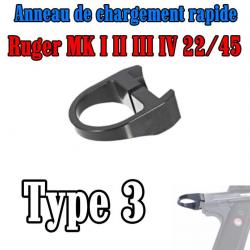 Anneau de chargement rapide pour Ruger MK I II III IV et 22/45 -  Type 3