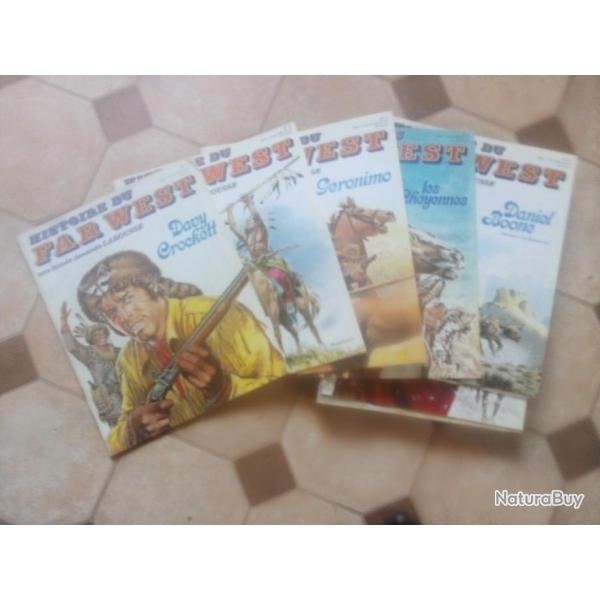 Histoire du far west en BD