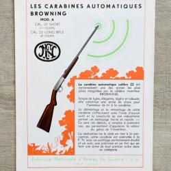 Notice Carabine BROWNING SMOKELESS modèle A Occasion