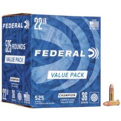 Cartouches Federal Champion HV - Cal. 22 LR - Par 1