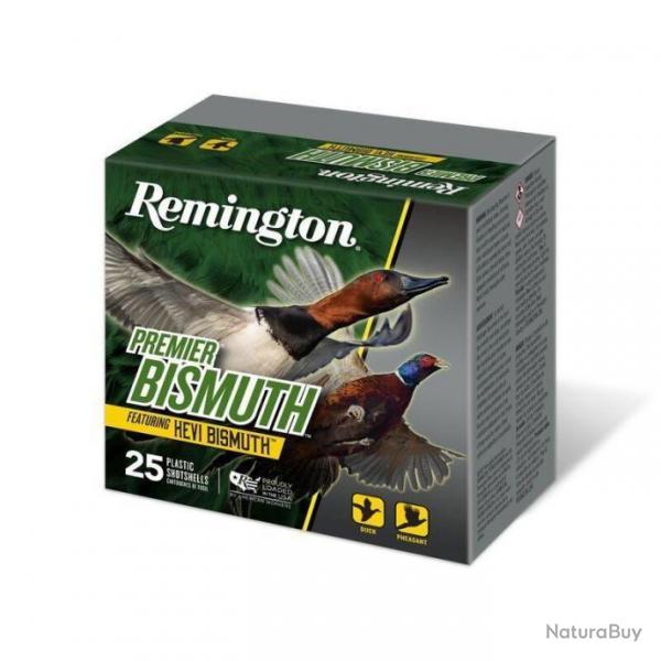 25 Cartouches,1 boites,  Remington Premier Bismuth C/12/76 - 38 gr  Boite de 25-  Plombs 2 ou 5