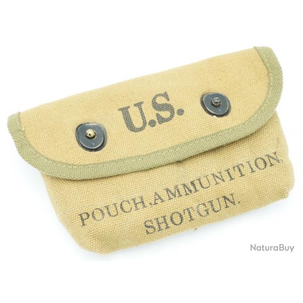 Pouch rglementaire Riot Gun original US WW2 - Tweedies 1943