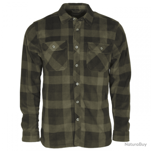 Chemise Polaire Verte et Noire Finnveden Canada Pinewood  - S