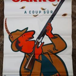 VERNEY CARRON ANCIENNE AFFICHE PUBLICITAIRE SIGNATURE BELLENGER MODELE DEPOSE Collection France Très