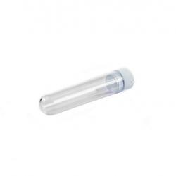 50 dosettes 6ml (16 x 65mm) avec bouchon - blanc brillant