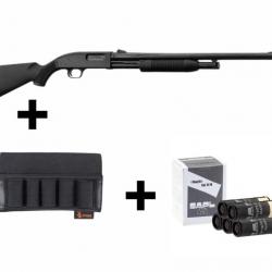 Pack Defense Fusil A Pompe Mossberg Maverick 88 Calibre 12 Magnum