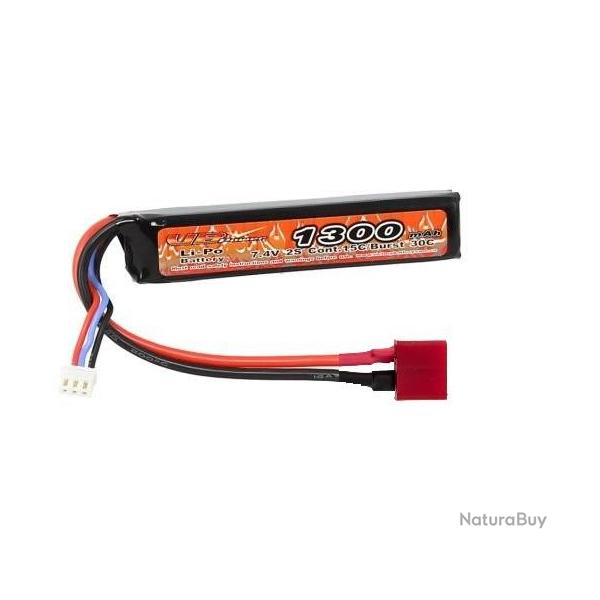 BATTERIE LI-PO 7.4V 1300MAH 1 STICK DEAN