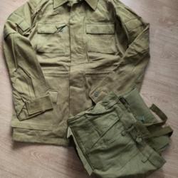 AUTHENTIQUE UNIFORME TENUE MILITAIRE "AFGANKA" TALLE L 50/4 RUSSIE EN EXCELLENT ETAT