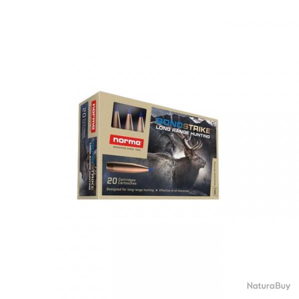 1 BOITE DE 20 BALLES NORMA BONDSTRIKE  CAL 7MM REM MAG 10.7g 165GR