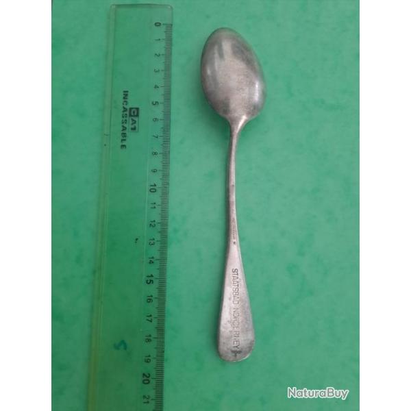 Rare cuillre  soupe 18 cms STAATSBAD NORDERNEY ( GERMAN SOAP SPOON WW2 ) KRIEGSMARINE