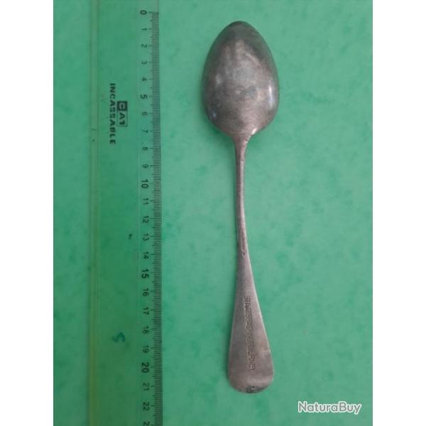 Rare cuillre  soupe 21 cms STAATSBAD NORDERNEY ( GERMAN SOAP SPOON WW2 ) KRIEGSMARINE