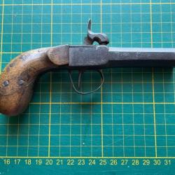 Pistolet à poudre noire Derringer 1