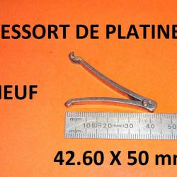 ressort de platine 42.60x50 mm fusil broche / percussion / piston - VENDU PAR JEPERCUTE (D24E30)