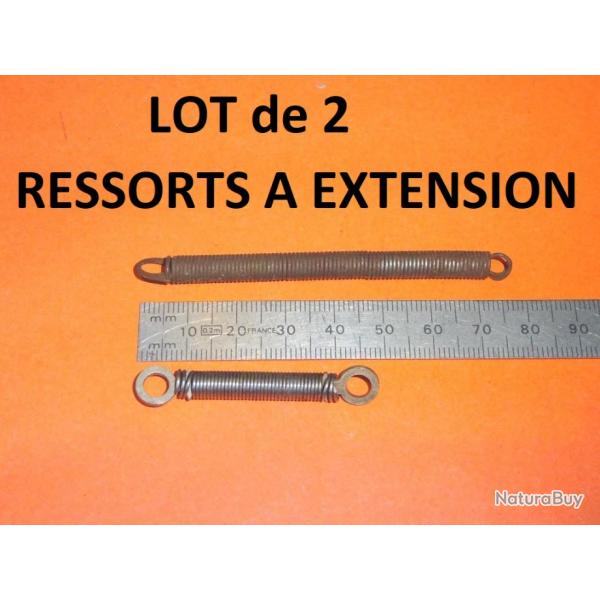 LOT  de 2 ressorts a extension diamtres 5.56 (petit) et 5.77mm - VENDU PAR JEPERCUTE (D24E61)