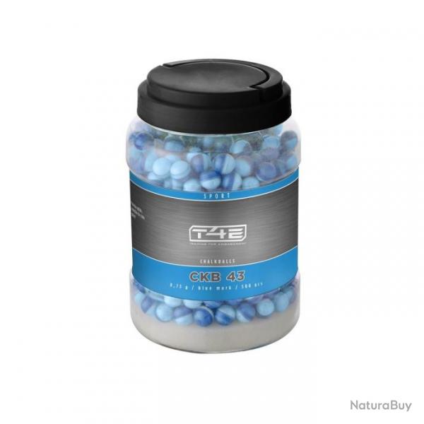 Pot de 500 Billes Poudre Bleue CB43 cal 0.43 - Umarex