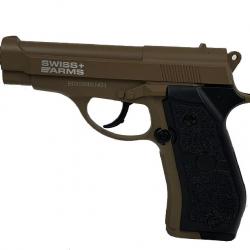 Airgun - P84 tan CO2 non blow back | Swiss arms (0000 2966)