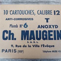 Boite de Cartouches - Collection - Cal 12 pb 8- Ch.MAUGEIN, Paris 8 (2)