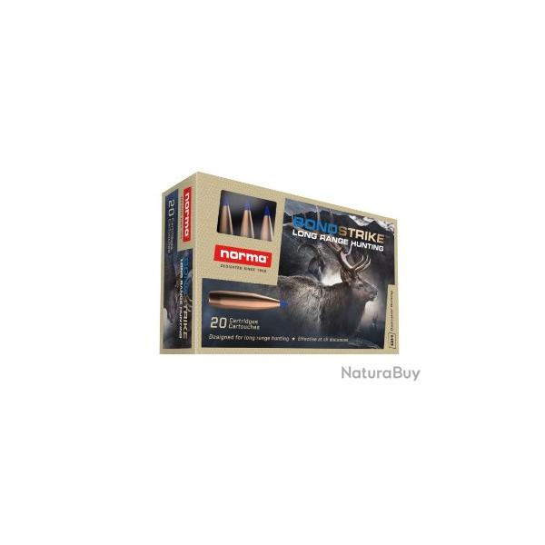 Munitions NORMA cal.7mm rem mag bondstrike 10.7g 165gr par 20