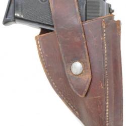 Etui cuir de résistant pour Walther PP avec porte chargeur - WW2