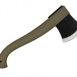 BEL1351 HACHE MORAKNIV LAME ACIER TRANCHANT 9CM MANCHE 33CM NYLON KAKI NEUF