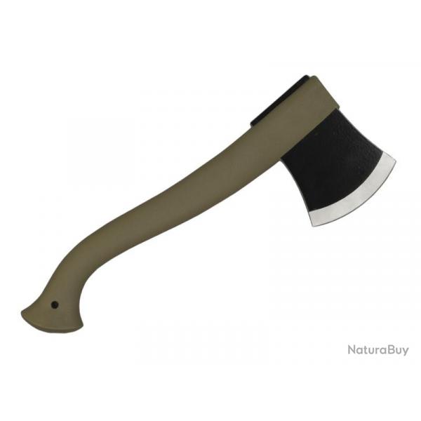 BEL1351 HACHE MORAKNIV LAME ACIER TRANCHANT 9CM MANCHE 33CM NYLON KAKI NEUF