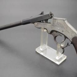 PISTOLET DE TIR 5.5MM LANGENHAN Modèle 1893 calibre 22LR - Allemagne XIXè Très bon  Allemagne XIX em