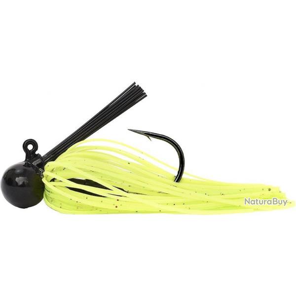 ULTI RUBBER JIG 8 gr 2/0 CHARTREUSE PEPPER