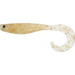 CURLYMINN 6'' TOPWATER SEE THROUGH CLEAR GOLD