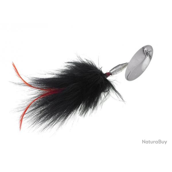 CUILLERE MUSKIE MARABUCK PMMK SRB SILVER RED BLACK 28