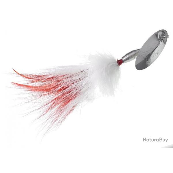 CUILLERE MUSKIE MARABUCK PMMK SWR SILVER WHITE RED 28