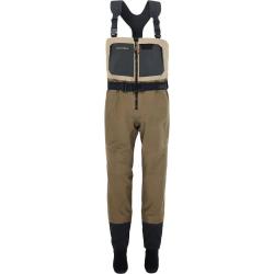 MEN'S BOUNDARY ZIP STOCKINGFOOT WADER STONE/OTTER - LG (12-13) (90001 - 356)