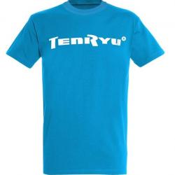 TEE SHIRT TENRYU BLEU TURQUOISE